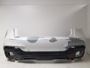 BMW X6 F16 M-PAKIET 14-19 DYFUZOR ZDERZAK TYŁ ŁADNY DO MALOWANIA 8056534