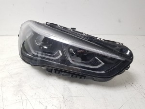 BMW X1 F48 LIFT LCI LAMPA PRAWA PRZEDNIA PRZÓ FULL LED EUROPA 5A01178 IGŁA 