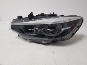 BMW 4 M4 LCI LIFT F32 F33 F36 F80 LAMPA LEWA PRZEDNIA PRZÓD ADAPTIVE FULL LED 8738705 IDEALNA