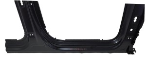 VW TOUAREG 3 III 760 18- PRÓG SŁUPEK PRAWY  PRZÓD 760809836