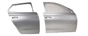 DRZWI PRAWE TYLNE PRAWY TYŁ SKODA FABIA 4 IV 6VA HB 21-24 6VE831312A SREBRNE