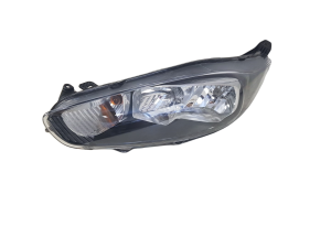 LAMPA LEWA PRZEDNIA PRZÓD CIEMNA CZARNA REFLEKTOR FORD FIESTA MK7 LIFT 13-17 EUROPA OEM C1BB-13W030-AD