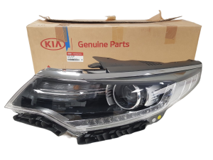 NOWA ORYGINALNA LAMPA LEWA PRZEDNIA XENON + LED KIA OPTIMA 4 IV 15-19 KOMPLETNA EUROPA 92101D4190 92101-D4190 