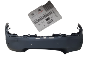 FABRYCZNIE NOWY ORYGINALNY ZDERZAK TYLNY TYŁE PUGEOT 508 I 1 LIFT 14-18 SEDAN 9807815677 6xPDC KAMERA