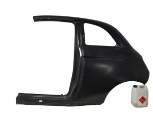 NOWY ORYGINALNY BŁOTNIK LEWY TYLNY TYŁ PRÓG FIAT 500E ELEKTRYK 2020-2025 52098467 68655437AA