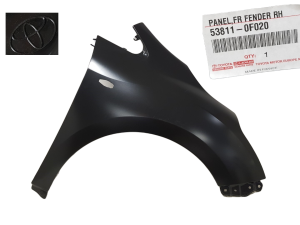 FABRYCZNIE NOWY PRAWY ORYGINALNY PRZEDNI BŁOTNIK TOYOTA VERSO 09-13 PRAWA PRZÓD 53811-0F020