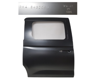 FABRYCZNIE NOWE ORYGINALNE DRZWI VW CADDY LONG MAXI 5 V 21-25 PRAWE PRZESUWNE PRAWA 2K4843208J 