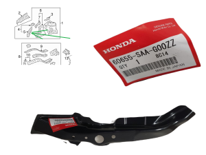 ORYGINALNE FABRYCZNIE NOWE MOCOWANIE WSPORNIK UCHWYT PRAWY PRAWA PRZÓD HONDA JAZZ II 2 02-08 60655-SAA-G00ZZ 