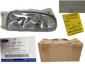FABRYCZNIE NOWA ORYGINALNA LAMPA PRZEDNIA LEWA FORD FIESTA MK4 95-99 96FG-13006S-AD
