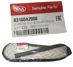 ORYGINALNA FABRYCZNIE NOWA USZCZELKA DRZWI SZYBY TYLNYCH PRAWYCH TYŁ PRAWA KIA CEED II 2 12-17 83160A2000