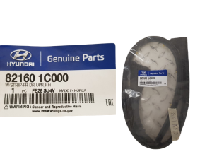 FABRYCZNIE NOWA ORYGINALNA USZCZELKA DRZWI PRZEDNICH HYUNDAI GETZ 02-08 821601C000