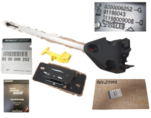 FABRYCZNIE NOWY ORYGINALNY ZAMEK TYLNYCH DRZWI OPEL VIVARO B RENAULT TRAFIC III 3 FIAT TALENTO 14-25 8200006252