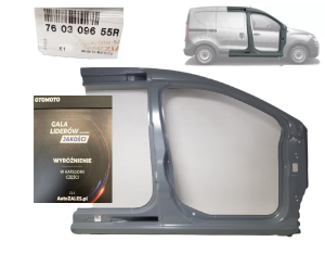 ORYGINALNY FABRYCZNIE NOWY PRÓG SŁUPEK PRAWY PRZEDNI DACIA DOKKER 12-25 760309655R