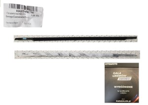 ORYGINALNA FABRYCZNIE NOWA LISTWA ZGARNIAJĄCA DRZWI PRAWA PRZEDNIA PRAWY PRZÓD AUDI Q3 II 2 19-25  83F 83A837476C T94 PIANO BLACK