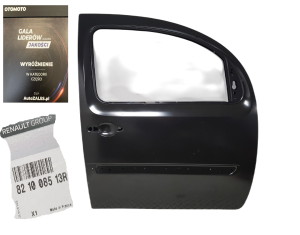FABRYCZNIE NOWE ORYGINALNE DRZWI PRAWE PRZEDNIE PRAWA PRZÓD  RENAULT KANGOO II MERCEDES CITAN W415 08-21 821008513R