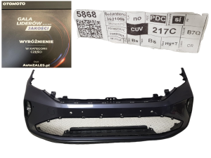 ŁADNY ZDERZAK PRZEDNI VW TAIGO 20-25 PRZÓD 4PDC HALOGEN SPOILER 2G7807221C 2G7807221D  LB7Q