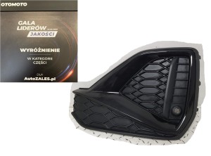 ŁADNA KRATKA LEWA PRZEDNIA ZDERZAKA PRZÓD AUDI Q2 LIFT 20-25 81A 81A807681Q