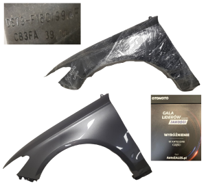 ŁADNY BŁOTNIK LEWY PRZEDNI FORD MONDEO MK5 5 V LEWA PRZÓD 14-21 ŁADNY DS73-F16C199AF 