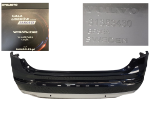 ZDERZAK SPOILER TYLNY TYŁ VOLVO XC90 II R-DESIGN 14-21 6xPDC 31353430