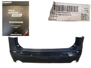 ZDERZAK SPOILER  TYLNY TYŁ VOLVO XC60 2 II 17-22 4xPDC 31425208 723