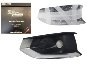 ŁADNA ORYGINALNA KRATKA ZDERZAKA PRZÓD PRZEDNIA LEWA AUDI A4 B9 LIFT 19-25 8W0807681AK