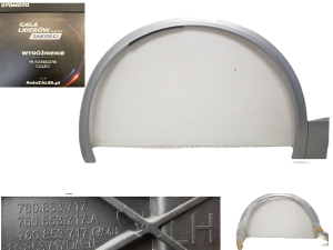 ORYGINALNA LISTWA BŁOTNIKA NAKŁADKA VW TOUAREG III 3 18-24 LEWA PRZÓD 760853717 KOLOR