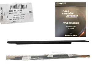 FABRYCZNIE NOWA ORYGINALNA  LISTWA ZGARNIAJĄCA SZYBY DRZWI PRZEDNIA PRAWA AUDI Q3  I 1 11-18 8U0837478
