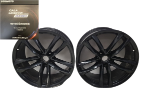 ŁADNA ORYGINALNA FELGA ALUMINIOWA ALUFELGA AUDI A6 C7 SCHWARTZ  9.5J X 21 5X112 ET25 4G0601025CG 4G0601025CE