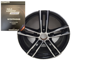 ŁADNA ORYGINALNA FELGA ALUMINIOWA ALUFELGA BMW 1 F20 F21 8.0J X 18 5X112 ET52 8009703