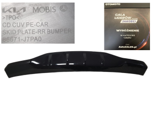 KIA X-CEED LIFT 22R- SPOILER DOKŁADKA ZDERZAKA TYLNEGO TYŁ 86671-J7PA0 