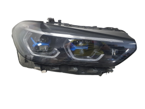 BMW X5 G05 LAMPA PRAWA PRZEDNIA PRZÓD REFLEKTOR LASER SHADOW LINE BLACK 5A55A6 5A55AA6-01 LL
