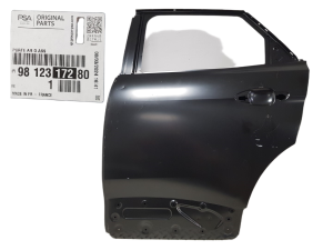 FABRYCZNIE NOWE ORYGINALNE DRZWI LEWE TYLNE PEUGEOT 3008 II 2 16-24 9812317280 LEWA TYŁ