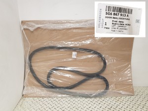 NOWA ORYGINALNA USZCZELKA VW GOLF 7 VII 12-20 DRZWI LEWYCH TYLNYCH LEWY TYŁ WEWNĘTRZNA 5G6867913A