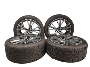 ŁADNY KOMPLET ZIMÓWKI 4x FELGA ALUMINIOWA ALUFELGA VW AUDI  GUNNER 21105 10.5J X 21 ET43 5 x 112