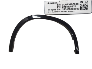 ŁADNA LISTWA BŁOTNIKA PRAWA PRZEDNIA BMW X1 U11 M-PAKIET 22-25 PRAWY PRZÓD 5A34058 5A01686 BLACK SAPHIRE