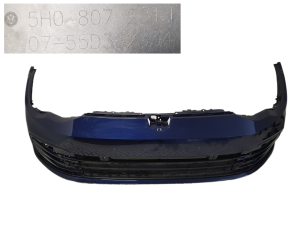 ŁADNY NIEUSZKODZONY ZDERZAK PRZEDNI KRATKI VW GOLF 8 VIII 19-25 PRZÓD 5H0807221J 6xPDC 