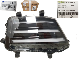 ORYGINALNY HALOGEN LED DRL LEWY PRZEDNI PEUGEOT 208 II 2008 2 LIFT 23-25 9850436380 