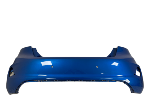 NOWY W KOLOR ORYGINALNY ZDERZAK TYLNY TYŁ FORD FIESTA MK8 8 VIII 17-21 4xPDC Desert Island Blue H1BB-17906-CA