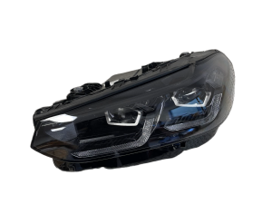 BMW X3 G01 LIFT X4 G02 LCI  LAMPA LEWA PRZÓD BMW FULL LED SHADOW LINE CZARNA EUROPA IDEALNA 5A1FB11 A95A1FB11-07 LL