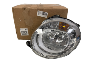 NOWA ORYGINALNA LAMPA LEWA PRZEDNIA LEWY PRZÓD FIAT 500 07-15 KOMPLETNA EUROPA 51787492