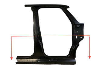 NOWY ORYGINALNY PRÓG SŁUPEK PRAWY PRZEDNI PRAWA PRZÓD VW ID.BUZZ 1T5 ID BUZZ 22-26  1T5809836