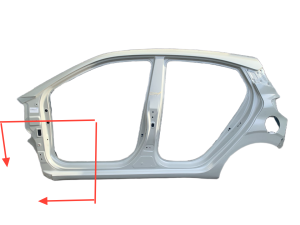 NOWY ORYGINALNY PRÓG LEWY PRZEDNI HYUNDAI I10 III 3 20-26 LEWA PRZÓD 71112-K7000