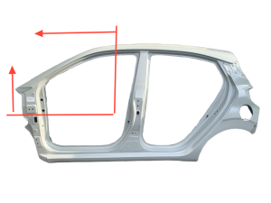 NOWY ORYGINALNY SŁUPEK GÓRNY LEWY PRZEDNI DACHU HYUNDAI I10 III 3 20-26 LEWA PRZÓD 71112-K7000