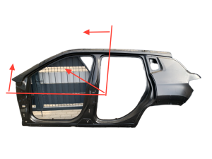 NOWY SŁUPEK LEWY PRZEDNI GÓRNY DACHU JEEP COMPASS II 2 17-26 53479869 