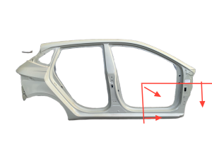 NOWY PRÓG SŁUPEK PRAWY PRZEDNI HYUNDAI I20 III 3 20-26 71122-Q0000