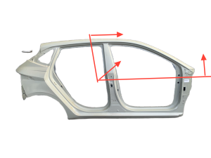 NOWY SŁUPEK DACHU PRAWY PRZEDNI HYUNDAI I20 III 3 20-26 71122-Q0000