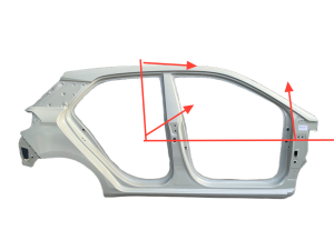 NOWY SŁUPEK DACHU PRAWY PRZEDNI PRWA PRZÓD HYUNDAI I20 II 2 14-20 71122-C8000