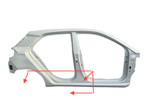 NOWY PRÓG PRAWY TYLNY HYUNDAI I20 II 2 14-20 71122-C8000 PRAWA TYŁ