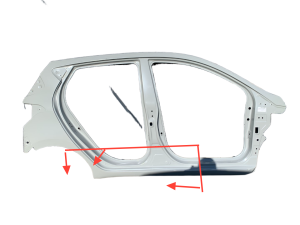NOWY ORYGINALNY LEWY TYLNY PRÓG   HYUNDAI I10 II 2 13-20 71122-B9000 LEWA TYŁ