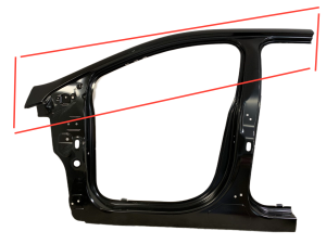 NOWY ORYGINALNY LEWY PRZEDNI SŁUPEK DACHU FORD EDGE MK2 II 2 15-24 ft4z-58211a11-a 